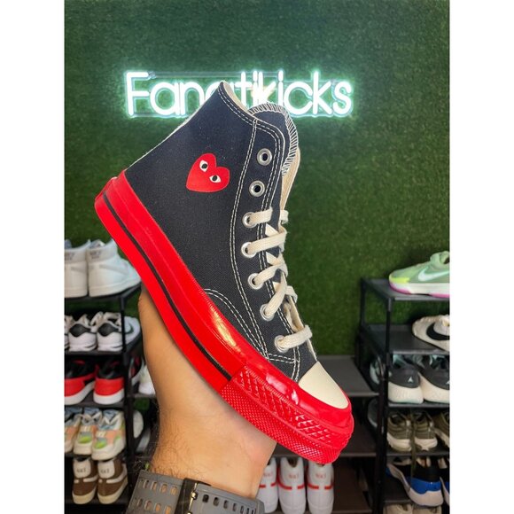 Converse Shoes - Converse Chuck Taylor Comme des Garçons Womens Size 6 Shoes Black Red A01793C